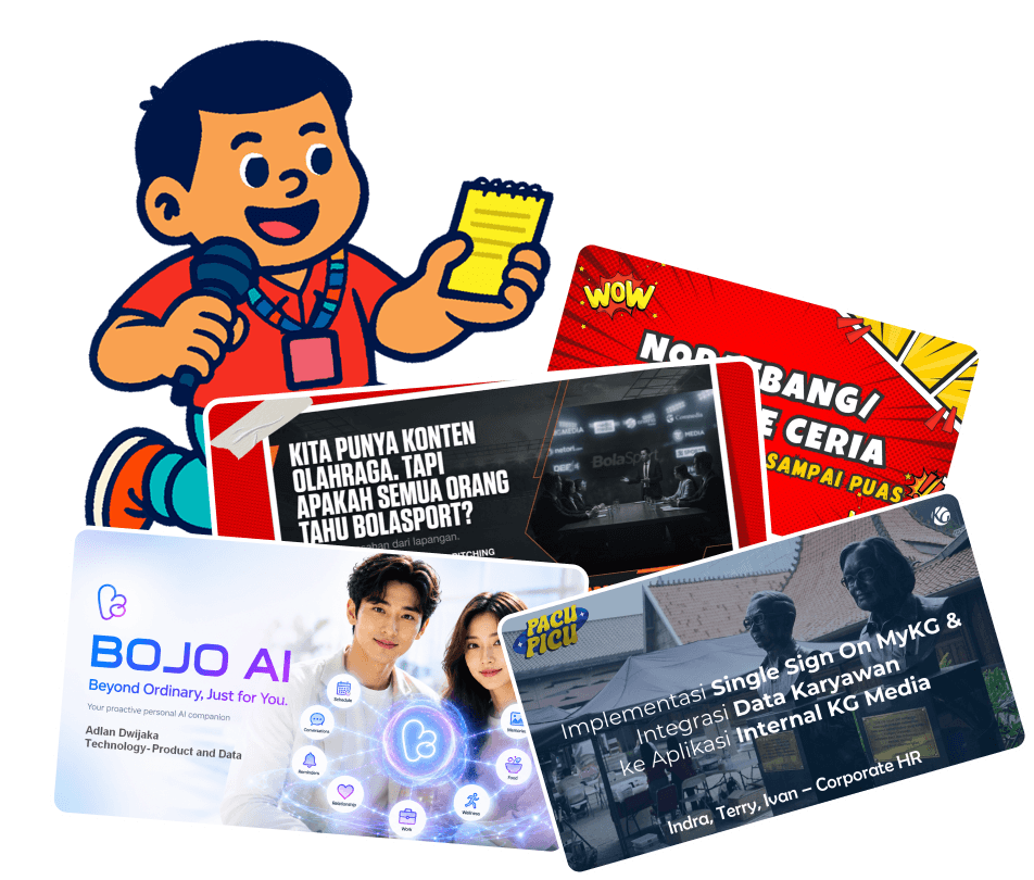 Kolase slide materi yang pernah dibawain para Pemicu — buka folder materinya